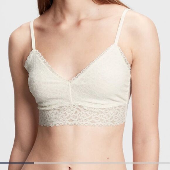 2x25. Rose Lace Bralette Bra Stretch Adjustable - Picture 5 of 15